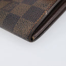 LOUIS VUITTON Damier Ebene Epi Monogram Wallet 3 Set Black LV Auth BA15750-16