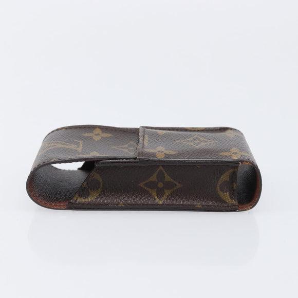 LOUIS VUITTON Damier Ebene Epi Monogram Wallet 3 Set Black LV Auth BA15750