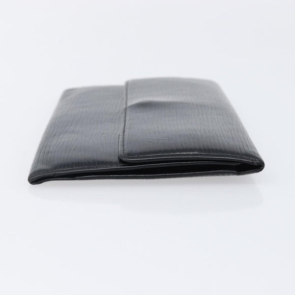 LOUIS VUITTON Damier Ebene Epi Monogram Wallet 3 Set Black LV Auth BA15750