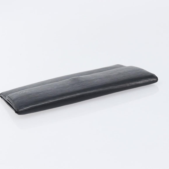 LOUIS VUITTON Damier Ebene Epi Monogram Wallet 3 Set Black LV Auth BA15750