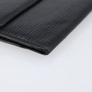 LOUIS VUITTON Damier Ebene Epi Monogram Wallet 3 Set Black LV Auth BA15750-7