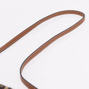 CELINE Small Cabas Tice Hand Bag Canvas 2way White Gold Auth BA15751-10