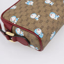 GUCCI Micro GG Supreme Doraemon Collaboration Bag PVC Beige 647784 Auth BA15754M-13
