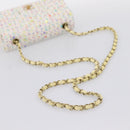 CHANEL Mini Matelasse 20 Single Flap Chain Bag Tweed White CC Auth BA15757SM-7