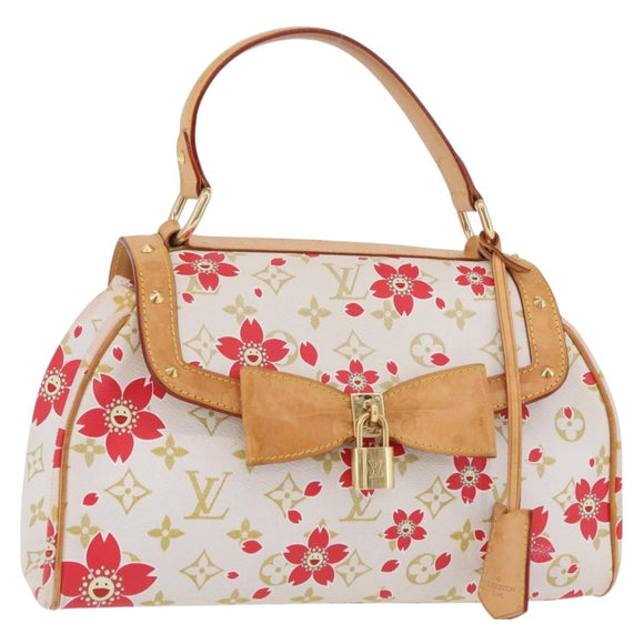 LOUIS VUITTON Monogram Cherry Blossom Sac Retro PM Bag M92014 LV Auth BA15759V