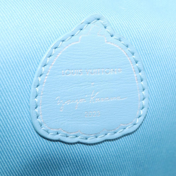 LOUIS VUITTON Taurillon Monogram Maxi Bum Bag Light Blue M21715 LV Auth BA15760SAV