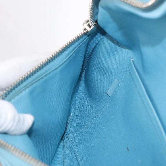 LOUIS VUITTON Taurillon Monogram Maxi Bum Bag Light Blue M21715 LV Auth BA15760SAV