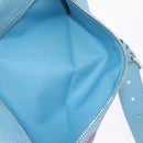 LOUIS VUITTON Taurillon Monogram Maxi Bum Bag Light Blue M21715 LV Auth BA15760SAV-27