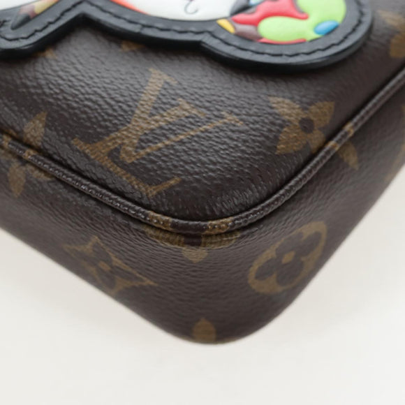 LOUIS VUITTON Panda LVxTM Pochette Accessoires Bag M13440 LV Auth BA15764SM