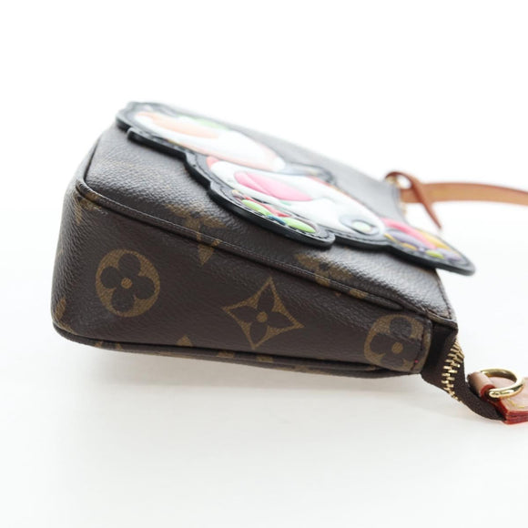 LOUIS VUITTON Panda LVxTM Pochette Accessoires Bag M13440 LV Auth BA15764SM
