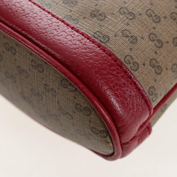 GUCCI Micro GG Supreme Fujiko Pro Collaboration Bag PVC 647801 Auth BA15767M