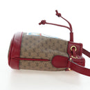 GUCCI Micro GG Supreme Fujiko Pro Collaboration Bag PVC 647801 Auth BA15767M-4