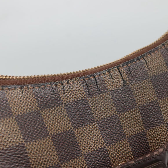 LOUIS VUITTON Damier Ebene Bloomsbury PM Shoulder Bag N42251 LV Auth BA1577