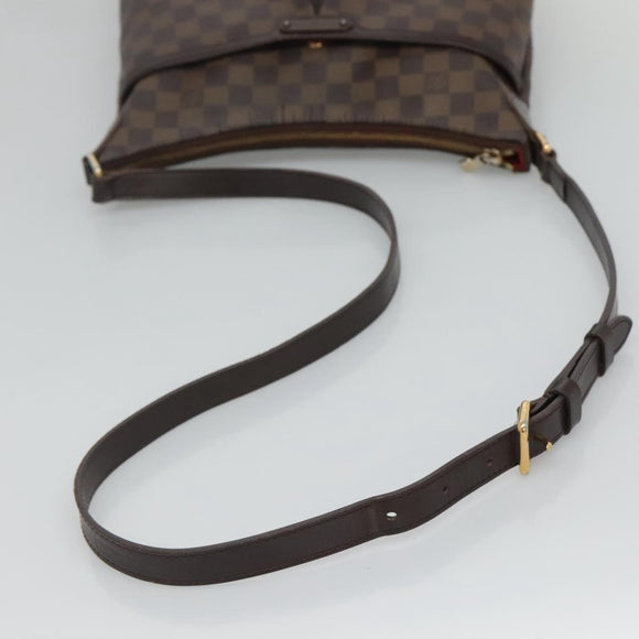 LOUIS VUITTON Damier Ebene Bloomsbury PM Shoulder Bag N42251 LV Auth BA1577