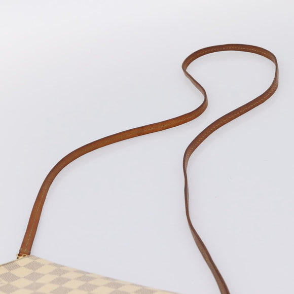 LOUIS VUITTON Damier Azur Favorit PM Shoulder Bag 2way N41277 LV Auth BA15771