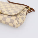 LOUIS VUITTON Damier Azur Favorit PM Shoulder Bag 2way N41277 LV Auth BA15771-10