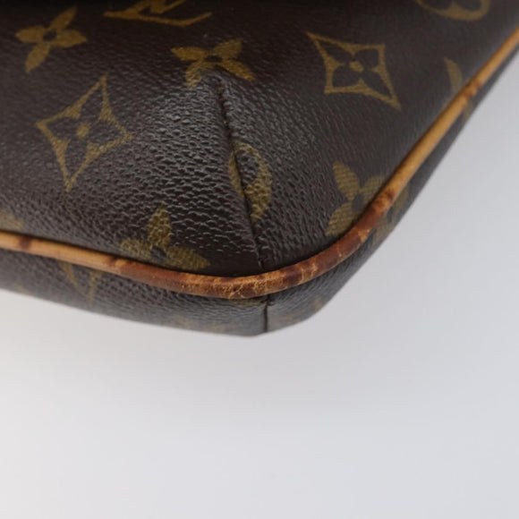 LOUIS VUITTON Monogram Musette Tango Long Strap Bag M51388 LV Auth BA15772