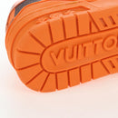 LOUIS VUITTON Damier Pop LV Trainer Shoes 24 Orange 1ACN5S LV Auth BA15776M-15