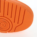 LOUIS VUITTON Damier Pop LV Trainer Shoes 24 Orange 1ACN5S LV Auth BA15776M-17