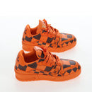 LOUIS VUITTON Damier Pop LV Trainer Shoes 24 Orange 1ACN5S LV Auth BA15776M-5