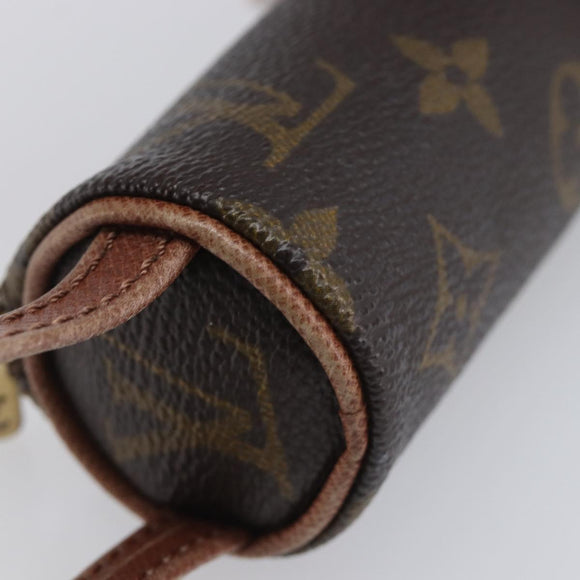 LOUIS VUITTON Monogram Etui 3 Ball de Golf Pouch M58249 LV Auth BA15778