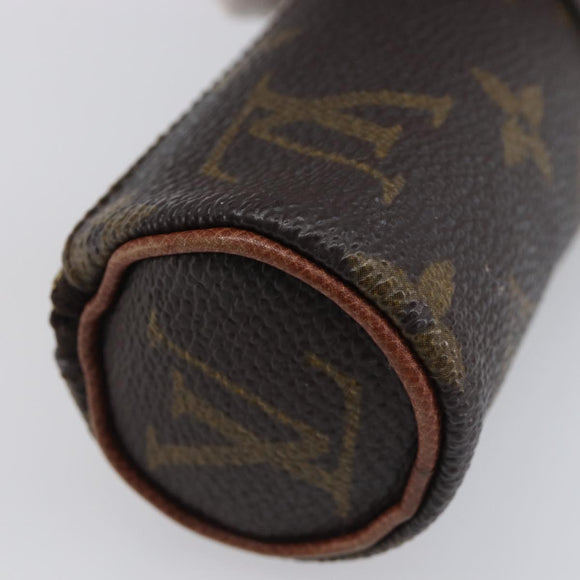 LOUIS VUITTON Monogram Etui 3 Ball de Golf Pouch M58249 LV Auth BA15778
