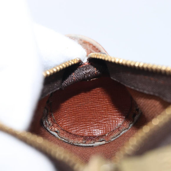 LOUIS VUITTON Monogram Etui 3 Ball de Golf Pouch M58249 LV Auth BA15778
