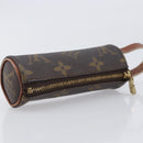 LOUIS VUITTON Monogram Etui 3 Ball de Golf Pouch M58249 LV Auth BA15778-6