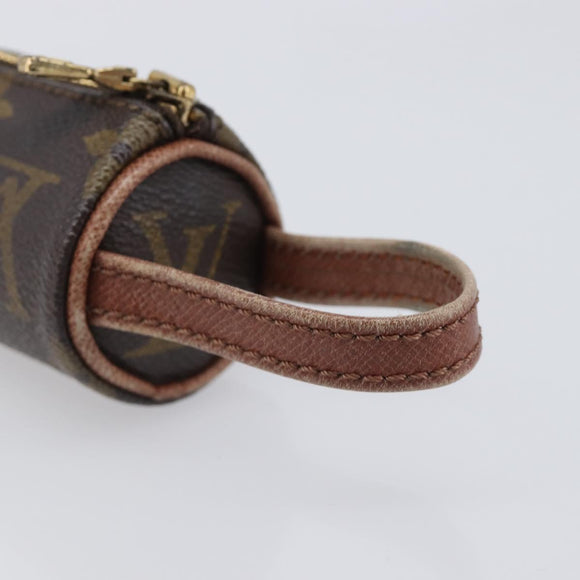LOUIS VUITTON Monogram Etui 3 Ball de Golf Pouch M58249 LV Auth BA15778