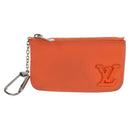 LOUIS VUITTON LV Aerogram Grained Leather Coin Purse M81032 LV Auth BA15781-13