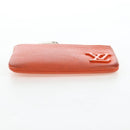 LOUIS VUITTON LV Aerogram Grained Leather Coin Purse M81032 LV Auth BA15781-7