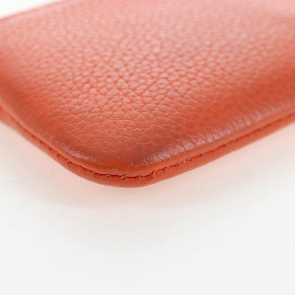 LOUIS VUITTON LV Aerogram Grained Leather Coin Purse M81032 LV Auth BA15781