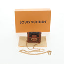 LOUIS VUITTON Monogram Reverse Micro Dauphine Bag M80250 LV Auth BA15782M-12