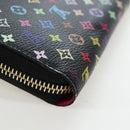 LOUIS VUITTON Monogram Multicolor Zippy Wallet Wallet M60050 LV Auth BA15783V-10