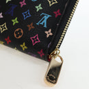 LOUIS VUITTON Monogram Multicolor Zippy Wallet Wallet M60050 LV Auth BA15783V-11