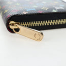LOUIS VUITTON Monogram Multicolor Zippy Wallet Wallet M60050 LV Auth BA15783V-12