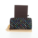 LOUIS VUITTON Monogram Multicolor Zippy Wallet Wallet M60050 LV Auth BA15783V-25