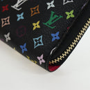 LOUIS VUITTON Monogram Multicolor Zippy Wallet Wallet M60050 LV Auth BA15783V-9