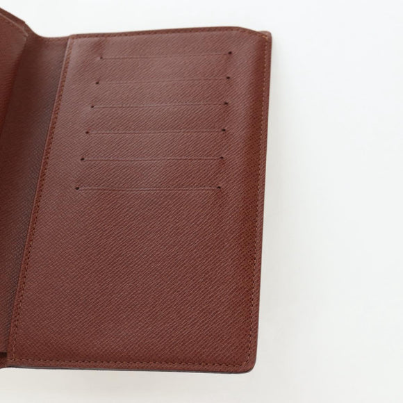 LOUIS VUITTON Monogram Porte TresorEtui Papie Wallet M61202 LV Auth BA15784
