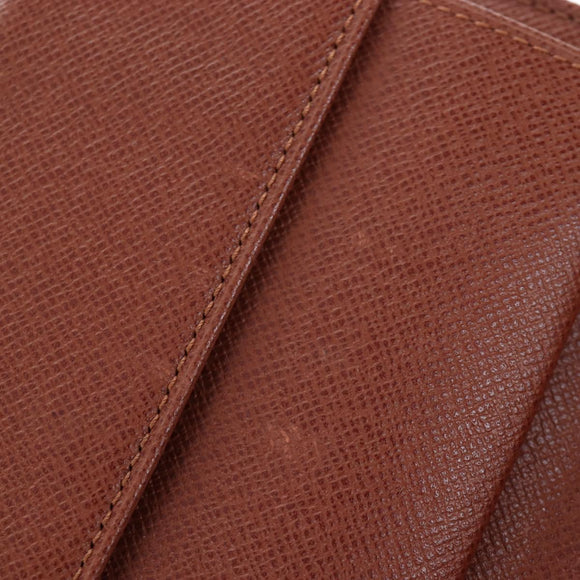 LOUIS VUITTON Monogram Porte TresorEtui Papie Wallet M61202 LV Auth BA15784