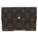 LOUIS VUITTON Monogram Porte TresorEtui Papie Wallet M61202 LV Auth BA15784-13