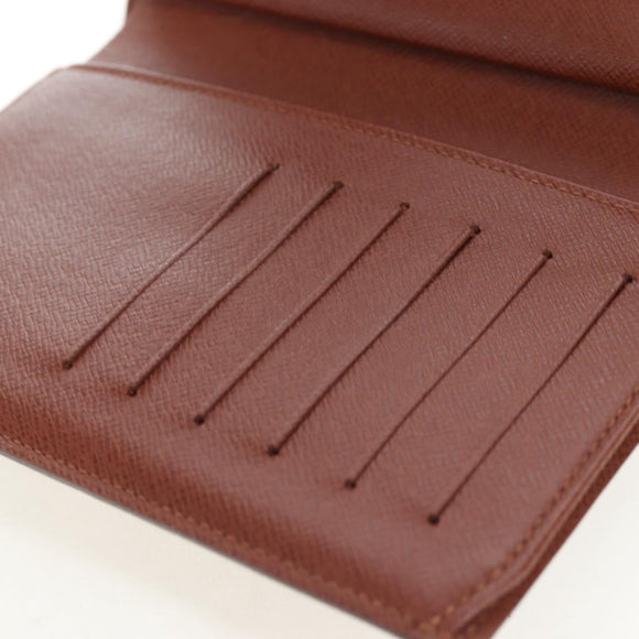 LOUIS VUITTON Monogram Porte TresorEtui Papie Wallet M61202 LV Auth BA15784