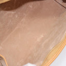 GUCCI Micro GG Supreme Clutch Bag PVC Beige Gold 014 58 0198 Auth BA1579-15