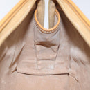 GUCCI Micro GG Supreme Clutch Bag PVC Beige Gold 014 58 0198 Auth BA1579-16