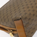 GUCCI Micro GG Supreme Clutch Bag PVC Beige Gold 014 58 0198 Auth BA1579-9