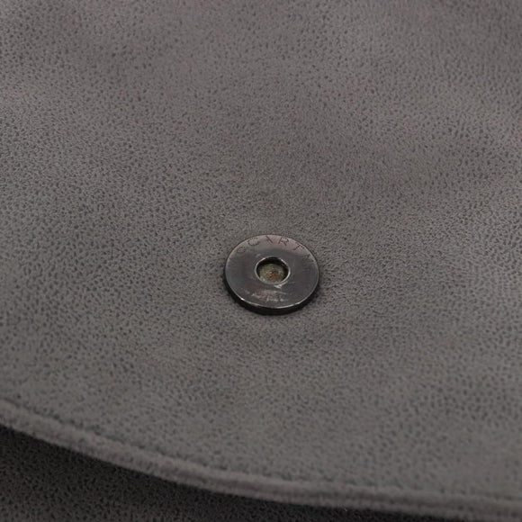 Stella MacCartney Falabella Chain Bag Polyester Gray Silver 364519 Auth BA15790A