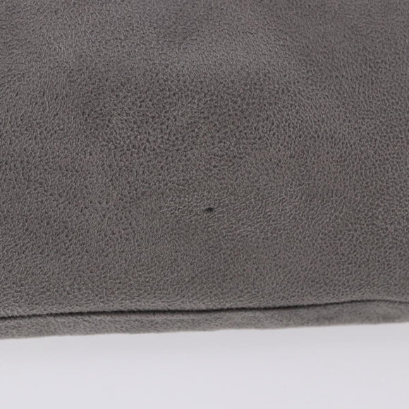 Stella MacCartney Falabella Chain Bag Polyester Gray Silver 364519 Auth BA15790A