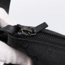 GUCCI GG Canvas Hand Bag Black Silver 103399 Auth BA15792V-15