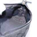 GUCCI GG Canvas Hand Bag Black Silver 103399 Auth BA15792V-18