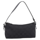 GUCCI GG Canvas Hand Bag Black Silver 103399 Auth BA15792V-2